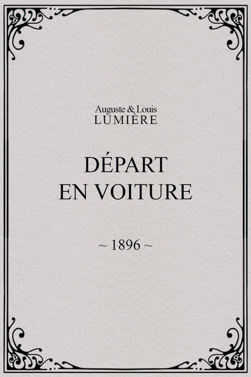 Départ en voiture